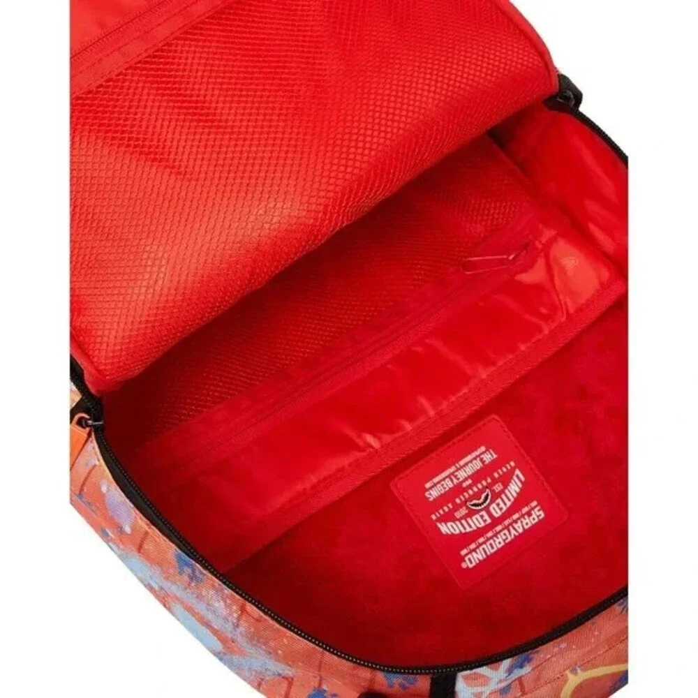 Sprayground Rugrats Paint Situation Dlxr Bag Unisex Graphic Print Backpack SPR11